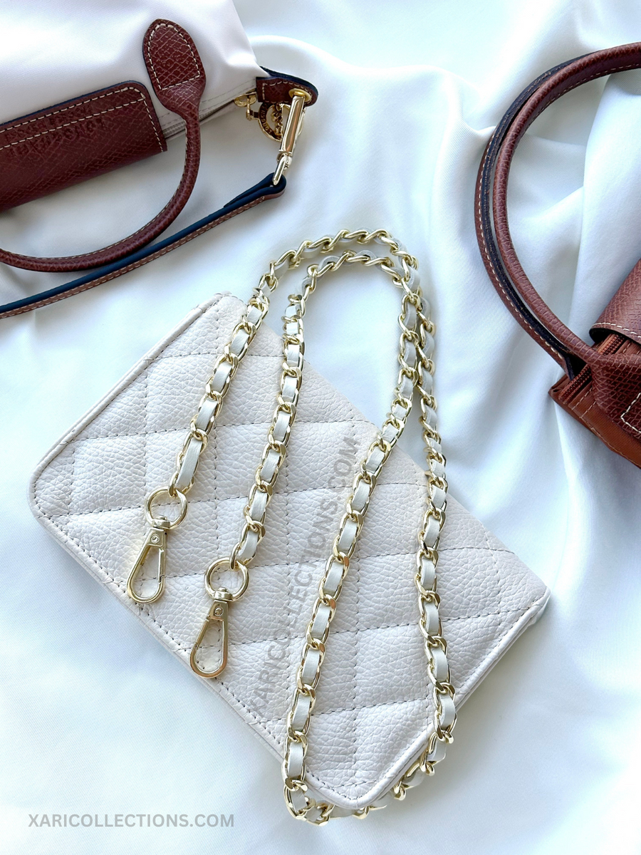 Ava - Silver Crossbody Bag Chain – XARI COLLECTIONS