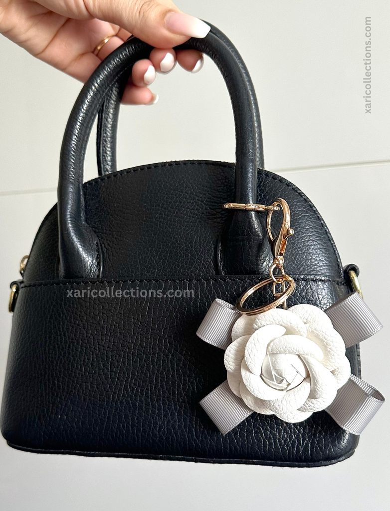 Camellia 2 pack Bag Charm - Key Charm