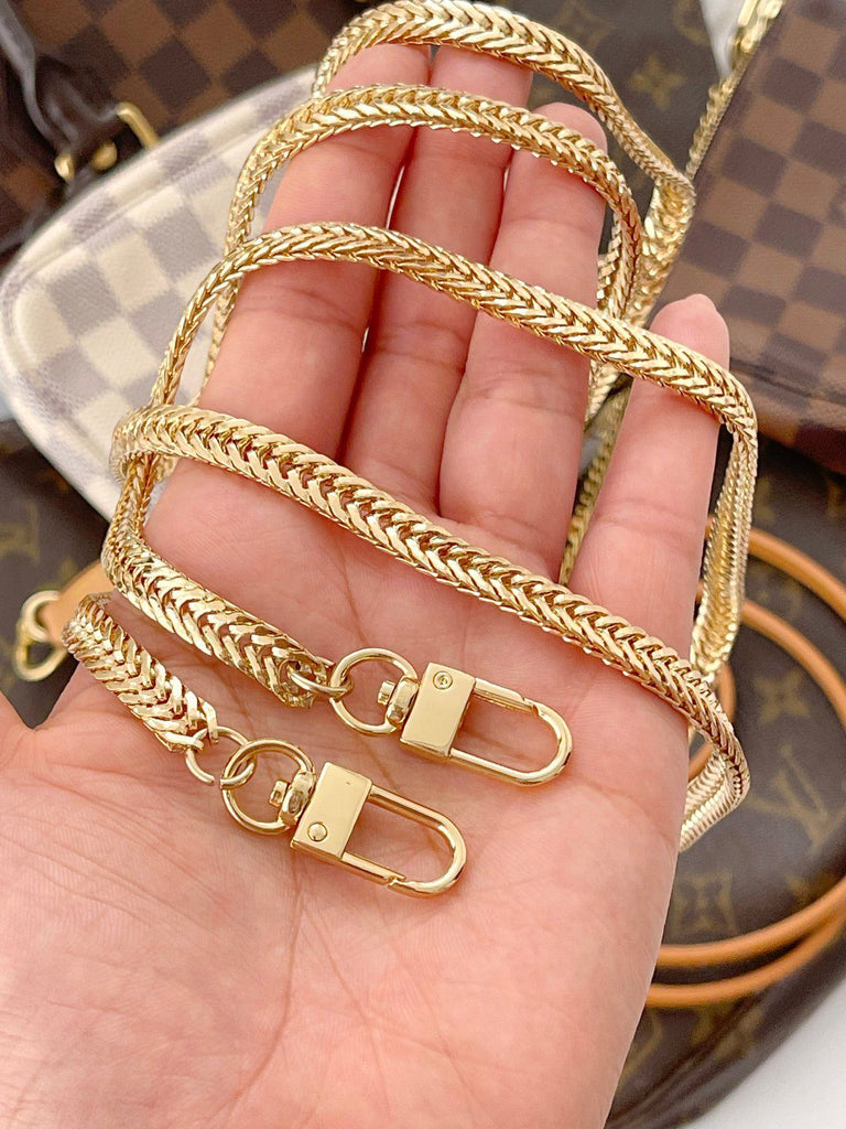 Braided Chain - Gold Purse Chain