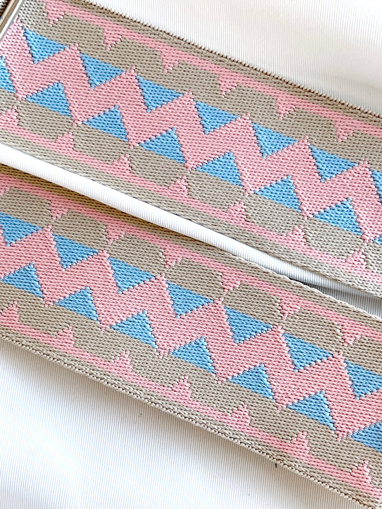 Pastry Bag Strap - Silver Hardware